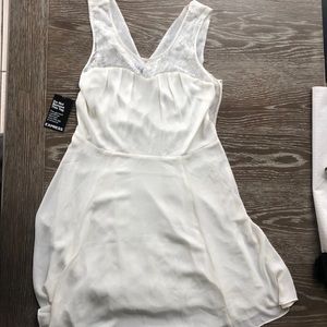 Express New cream colored dress Size 10